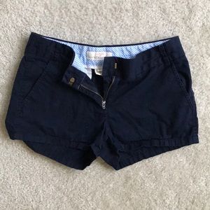 J Crew Navy Shorts